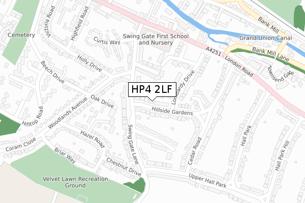 HP4 2LF map - large scale - OS Open Zoomstack (Ordnance Survey) HP4 2LF map - large scale - OS Open Zoomstack (Ordnance Survey)