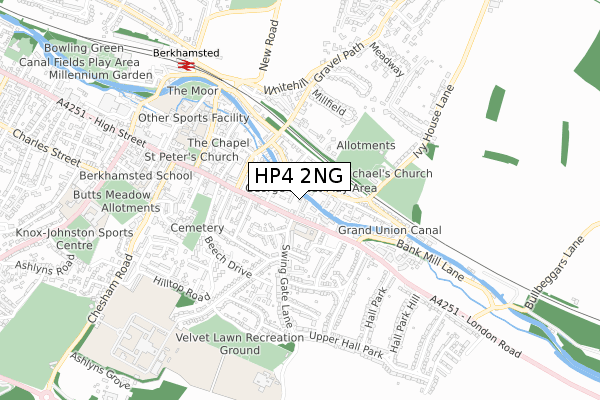 HP4 2NG map - small scale - OS Open Zoomstack (Ordnance Survey) HP4 2NG map - small scale - OS Open Zoomstack (Ordnance Survey)