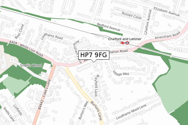 HP7 9FG map - large scale - OS Open Zoomstack (Ordnance Survey) HP7 9FG map - large scale - OS Open Zoomstack (Ordnance Survey)
