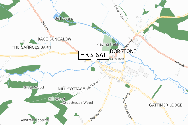 HR3 6AL map - small scale - OS Open Zoomstack (Ordnance Survey) HR3 6AL map - small scale - OS Open Zoomstack (Ordnance Survey)