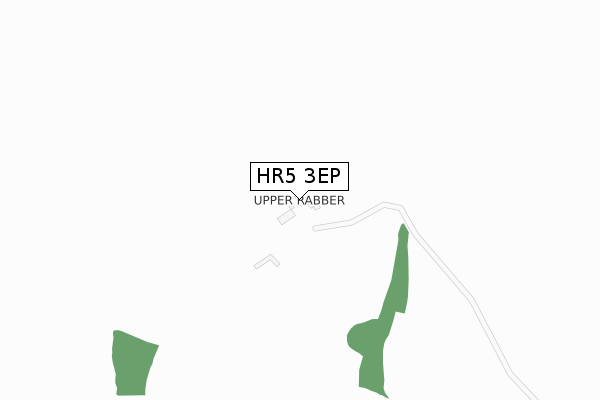 HR5 3EP map - large scale - OS Open Zoomstack (Ordnance Survey) HR5 3EP map - large scale - OS Open Zoomstack (Ordnance Survey)