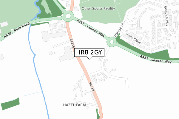 HR8 2GY map - large scale - OS Open Zoomstack (Ordnance Survey) HR8 2GY map - large scale - OS Open Zoomstack (Ordnance Survey)