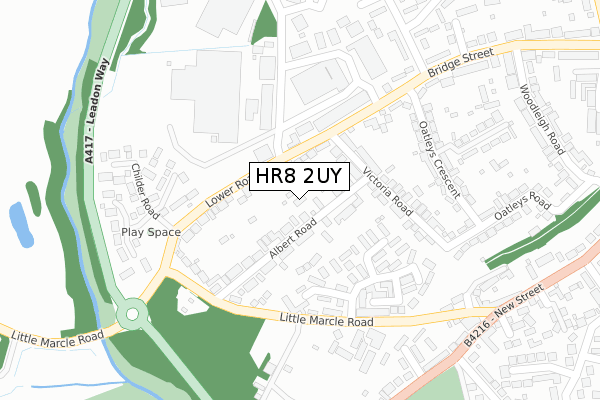 HR8 2UY map - large scale - OS Open Zoomstack (Ordnance Survey) HR8 2UY map - large scale - OS Open Zoomstack (Ordnance Survey)