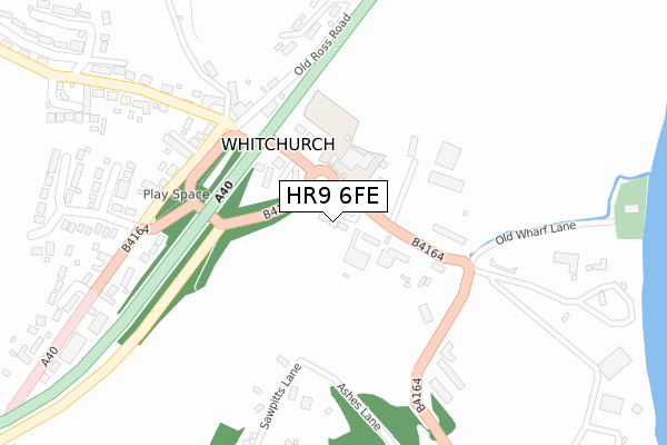 HR9 6FE map - large scale - OS Open Zoomstack (Ordnance Survey) HR9 6FE map - large scale - OS Open Zoomstack (Ordnance Survey)
