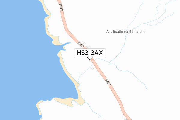 HS3 3AX map - large scale - OS Open Zoomstack (Ordnance Survey)