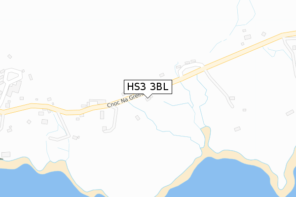 HS3 3BL map - large scale - OS Open Zoomstack (Ordnance Survey)