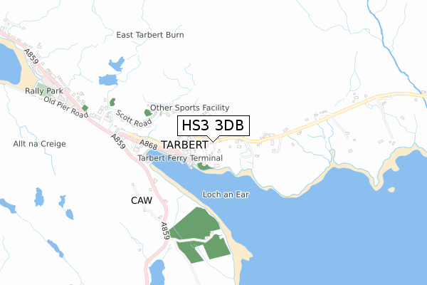 HS3 3DB map - small scale - OS Open Zoomstack (Ordnance Survey)