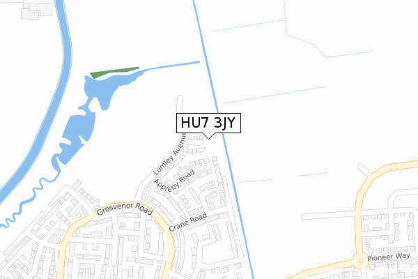 HU7 3JY map - large scale - OS Open Zoomstack (Ordnance Survey) HU7 3JY map - large scale - OS Open Zoomstack (Ordnance Survey)