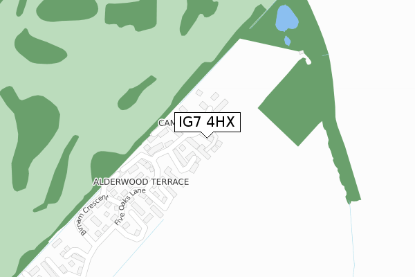 IG7 4HX map - large scale - OS Open Zoomstack (Ordnance Survey) IG7 4HX map - large scale - OS Open Zoomstack (Ordnance Survey)