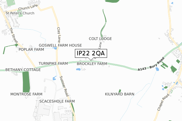 IP22 2QA map - small scale - OS Open Zoomstack (Ordnance Survey) IP22 2QA map - small scale - OS Open Zoomstack (Ordnance Survey)