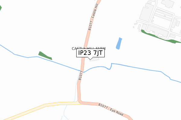 IP23 7JT map - large scale - OS Open Zoomstack (Ordnance Survey) IP23 7JT map - large scale - OS Open Zoomstack (Ordnance Survey)