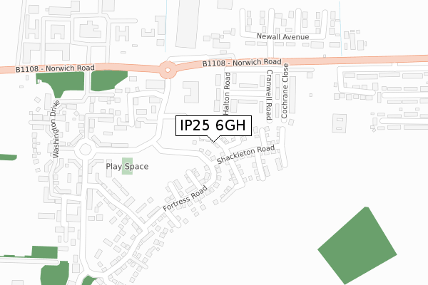 IP25 6GH map - large scale - OS Open Zoomstack (Ordnance Survey) IP25 6GH map - large scale - OS Open Zoomstack (Ordnance Survey)