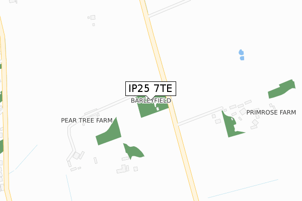 IP25 7TE map - large scale - OS Open Zoomstack (Ordnance Survey) IP25 7TE map - large scale - OS Open Zoomstack (Ordnance Survey)