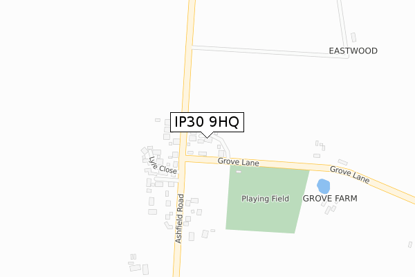 IP30 9HQ map - large scale - OS Open Zoomstack (Ordnance Survey) IP30 9HQ map - large scale - OS Open Zoomstack (Ordnance Survey)