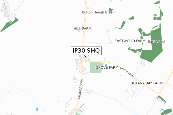 IP30 9HQ map - small scale - OS Open Zoomstack (Ordnance Survey) IP30 9HQ map - small scale - OS Open Zoomstack (Ordnance Survey)