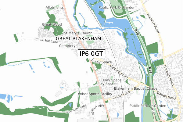 IP6 0GT map - small scale - OS Open Zoomstack (Ordnance Survey) IP6 0GT map - small scale - OS Open Zoomstack (Ordnance Survey)
