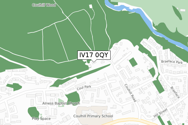 IV17 0QY map - large scale - OS Open Zoomstack (Ordnance Survey) IV17 0QY map - large scale - OS Open Zoomstack (Ordnance Survey)