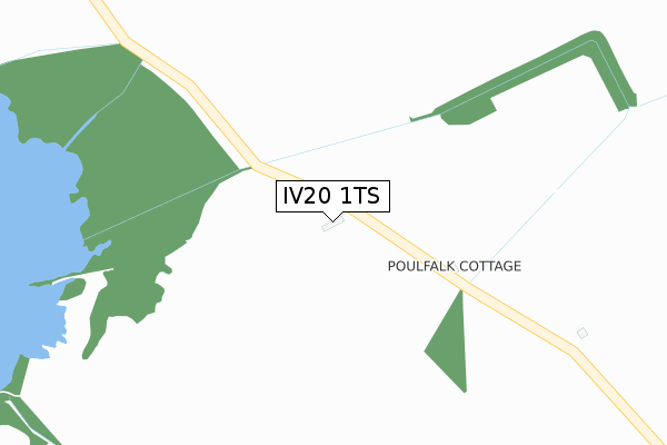IV20 1TS map - large scale - OS Open Zoomstack (Ordnance Survey) IV20 1TS map - large scale - OS Open Zoomstack (Ordnance Survey)