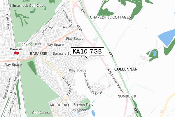 KA10 7GB map - small scale - OS Open Zoomstack (Ordnance Survey) KA10 7GB map - small scale - OS Open Zoomstack (Ordnance Survey)