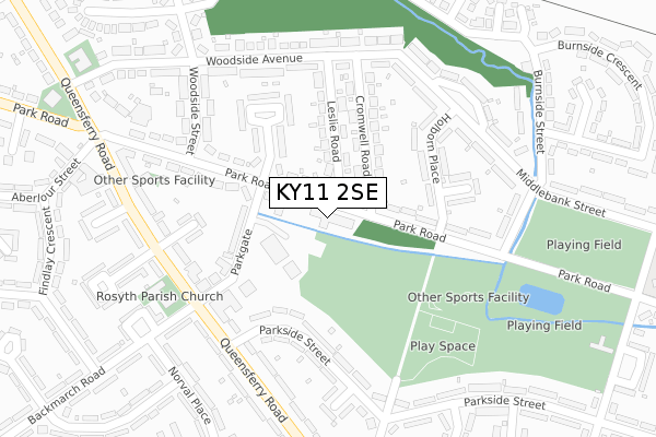 KY11 2SE map - large scale - OS Open Zoomstack (Ordnance Survey) KY11 2SE map - large scale - OS Open Zoomstack (Ordnance Survey)