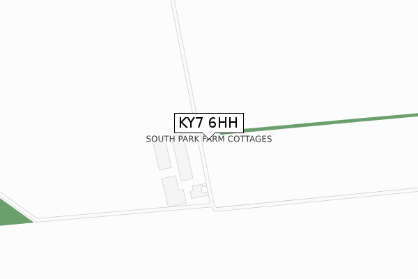 KY7 6HH map - large scale - OS Open Zoomstack (Ordnance Survey)