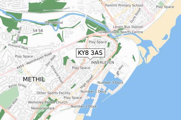 KY8 3AS maps, stats, and open data