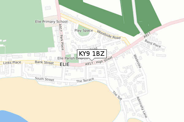 KY9 1BZ maps, stats, and open data