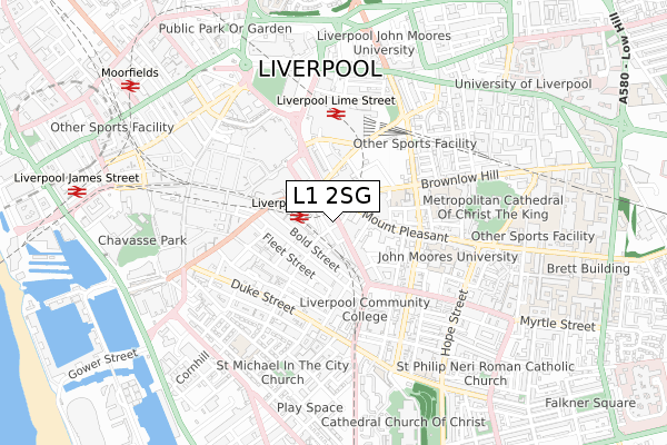 L1 2SG map - small scale - OS Open Zoomstack (Ordnance Survey) L1 2SG map - small scale - OS Open Zoomstack (Ordnance Survey)