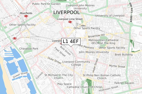 L1 4EF map - small scale - OS Open Zoomstack (Ordnance Survey)