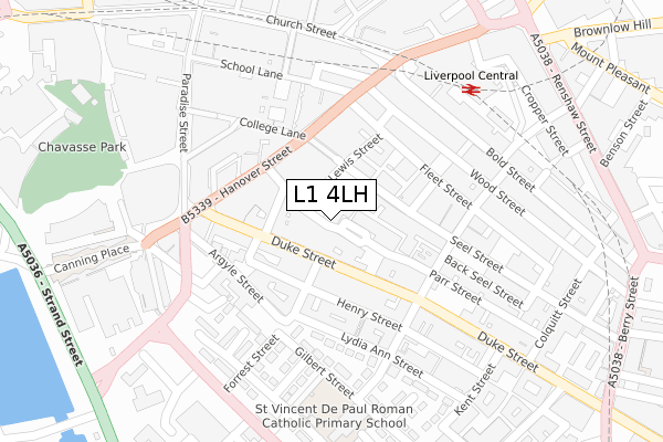 L1 4LH map - large scale - OS Open Zoomstack (Ordnance Survey) L1 4LH map - large scale - OS Open Zoomstack (Ordnance Survey)