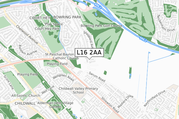 L16 2AA map - small scale - OS Open Zoomstack (Ordnance Survey) L16 2AA map - small scale - OS Open Zoomstack (Ordnance Survey)