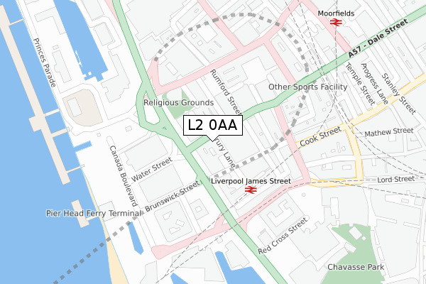 L2 0AA map - large scale - OS Open Zoomstack (Ordnance Survey) L2 0AA map - large scale - OS Open Zoomstack (Ordnance Survey)