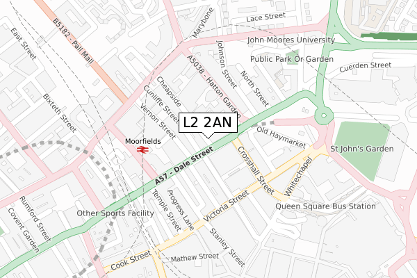 L2 2AN map - large scale - OS Open Zoomstack (Ordnance Survey) L2 2AN map - large scale - OS Open Zoomstack (Ordnance Survey)