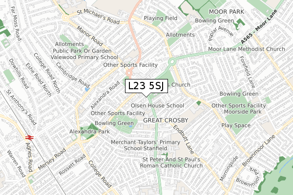L23 5SJ maps, stats, and open data