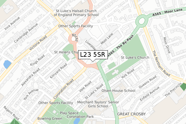 L23 5SR maps, stats, and open data