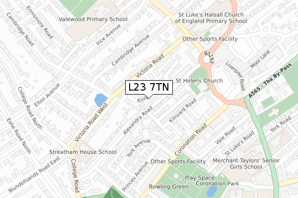 L23 7TN maps, stats, and open data