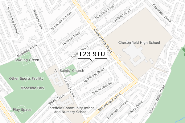 L23 9TU maps, stats, and open data