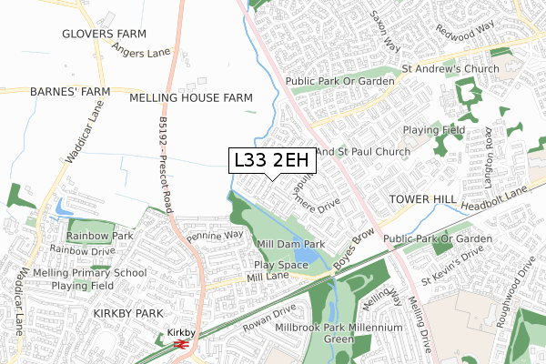 L33 2EH map - small scale - OS Open Zoomstack (Ordnance Survey) L33 2EH map - small scale - OS Open Zoomstack (Ordnance Survey)
