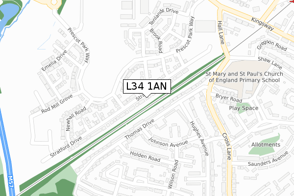 L34 1AN map - large scale - OS Open Zoomstack (Ordnance Survey) L34 1AN map - large scale - OS Open Zoomstack (Ordnance Survey)