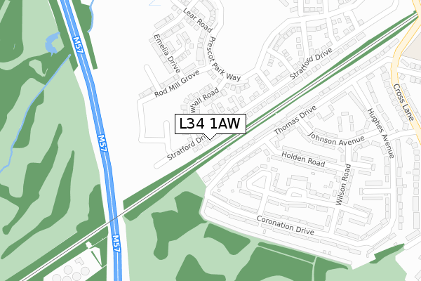 L34 1AW map - large scale - OS Open Zoomstack (Ordnance Survey) L34 1AW map - large scale - OS Open Zoomstack (Ordnance Survey)