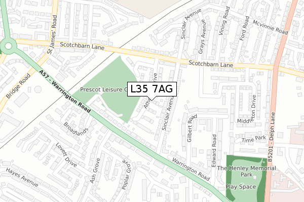 L35 7AG map - large scale - OS Open Zoomstack (Ordnance Survey) L35 7AG map - large scale - OS Open Zoomstack (Ordnance Survey)