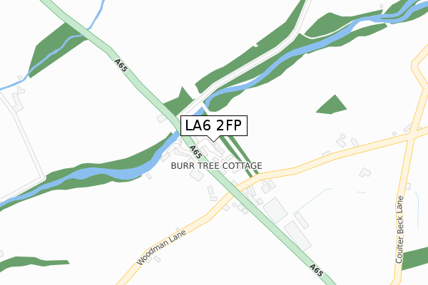 LA6 2FP map - large scale - OS Open Zoomstack (Ordnance Survey) LA6 2FP map - large scale - OS Open Zoomstack (Ordnance Survey)