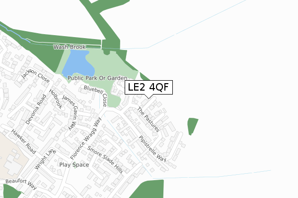 LE2 4QF map - large scale - OS Open Zoomstack (Ordnance Survey) LE2 4QF map - large scale - OS Open Zoomstack (Ordnance Survey)