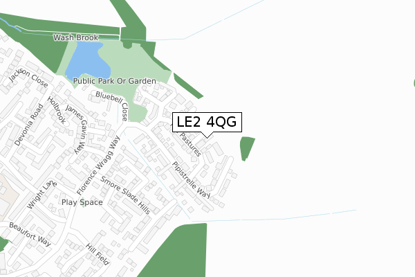 LE2 4QG map - large scale - OS Open Zoomstack (Ordnance Survey) LE2 4QG map - large scale - OS Open Zoomstack (Ordnance Survey)