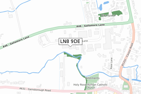 LN8 9DE map - large scale - OS Open Zoomstack (Ordnance Survey) LN8 9DE map - large scale - OS Open Zoomstack (Ordnance Survey)