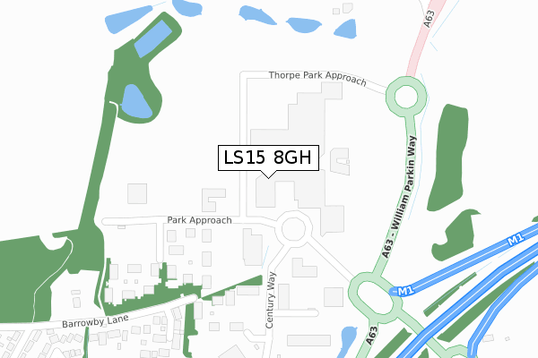 LS15 8GH maps, stats, and open data