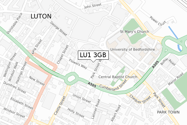 LU1 3GB map - large scale - OS Open Zoomstack (Ordnance Survey) LU1 3GB map - large scale - OS Open Zoomstack (Ordnance Survey)