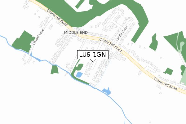 LU6 1GN map - large scale - OS Open Zoomstack (Ordnance Survey) LU6 1GN map - large scale - OS Open Zoomstack (Ordnance Survey)