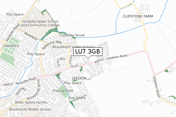 LU7 3GB map - small scale - OS Open Zoomstack (Ordnance Survey) LU7 3GB map - small scale - OS Open Zoomstack (Ordnance Survey)