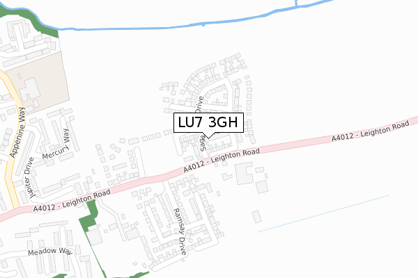 LU7 3GH map - large scale - OS Open Zoomstack (Ordnance Survey) LU7 3GH map - large scale - OS Open Zoomstack (Ordnance Survey)